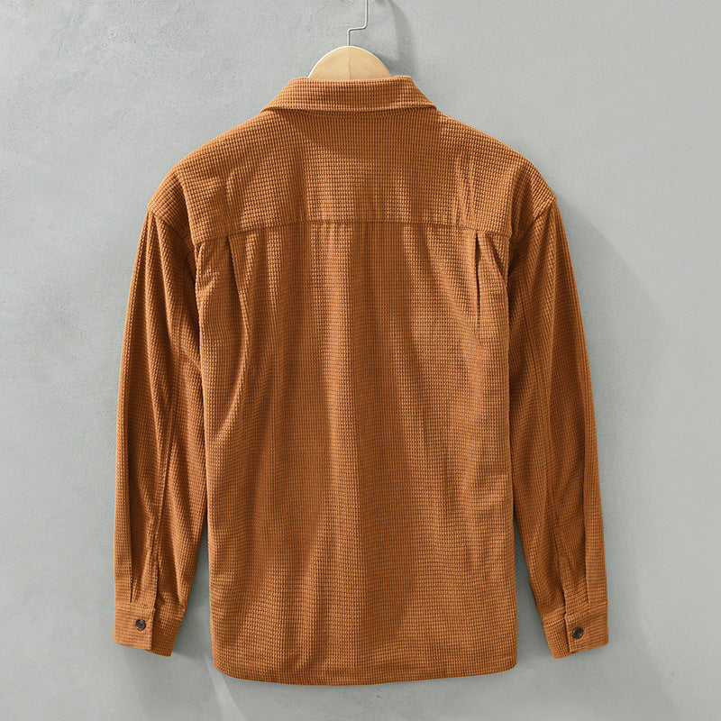 Rowan – Langärmliges Waffelshirt im japanischen Stil