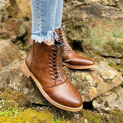 Kathleen – Britischer Stil Martin Stiefel Damen