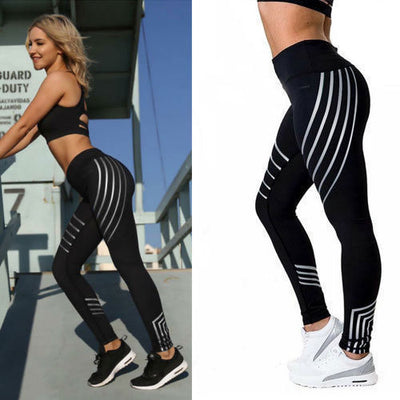 Christine – Hoch elastische Fitness Leggings mit Push-Up-Effekt