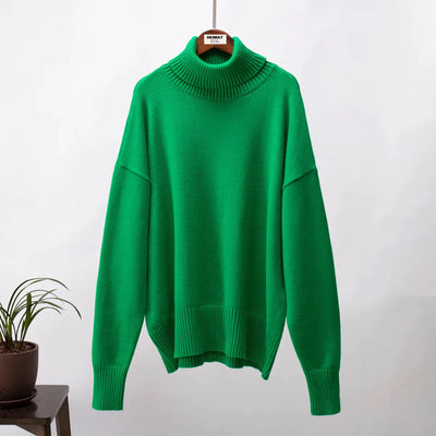 Locker gestrickter Pullover