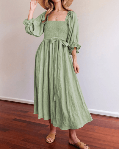 Tana | Französisches Kleid mit Rüschensleeves