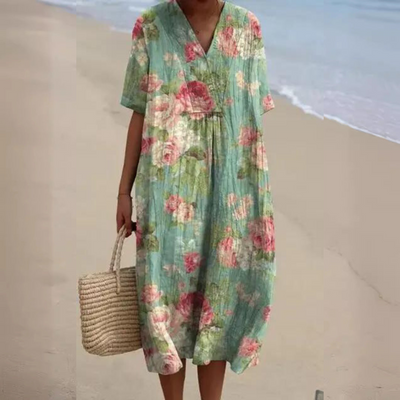 Emma™ | Fröhliches Blumenkleid