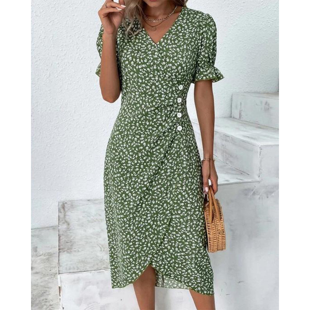 Florence | Figurumschmeichelndes Wickelkleid
