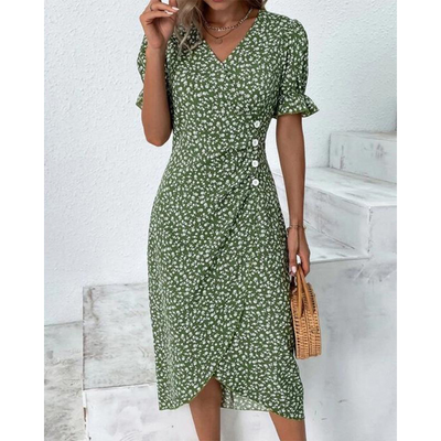 Florence | Figurumschmeichelndes Wickelkleid