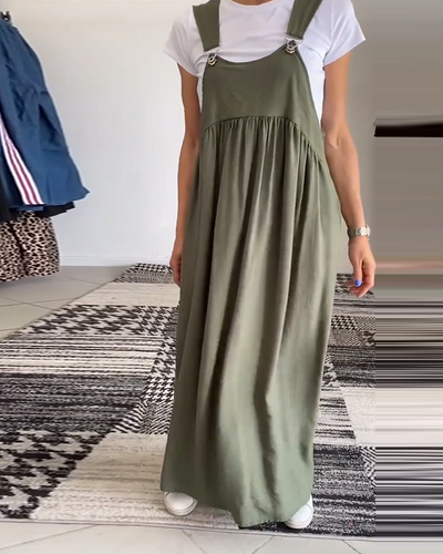 CAMILLE | Fluider ärmelloser Casual-Chic Kleid