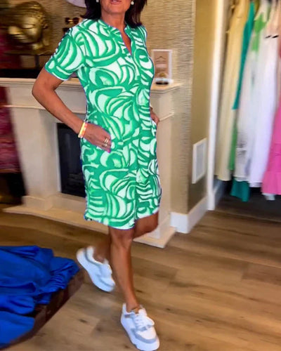 Eleonora™ | Kleid mit V-Ausschnitt.