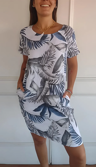 Anne | Bequemes Rundkleid
