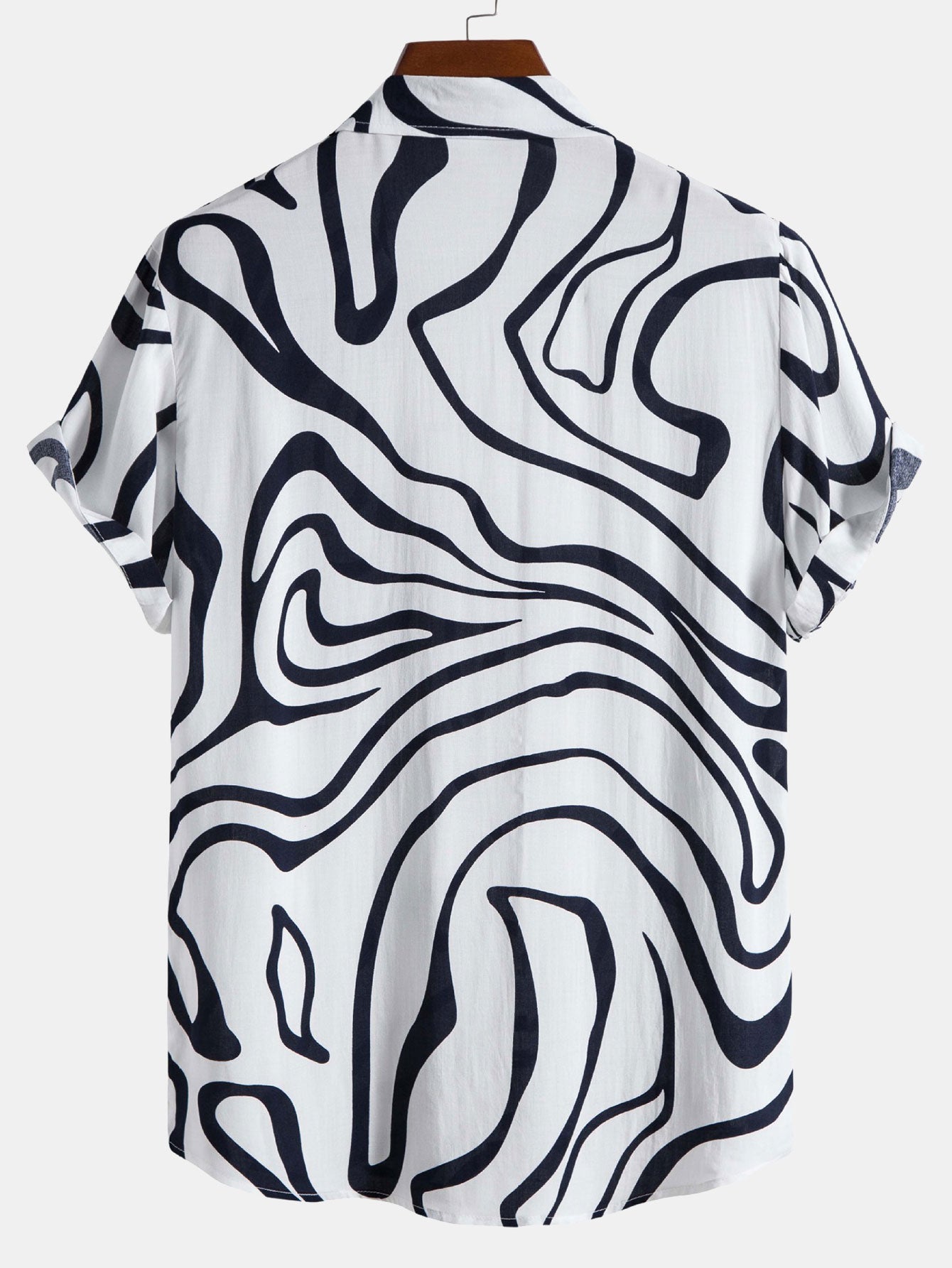 Shirt mit Wirbeldruck