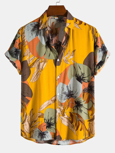 Shirt mit tropischem Druck