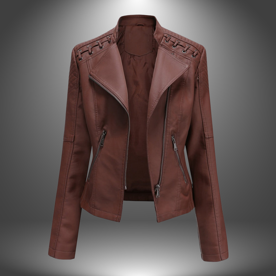 Selene | Premium Elegante Lederjacke