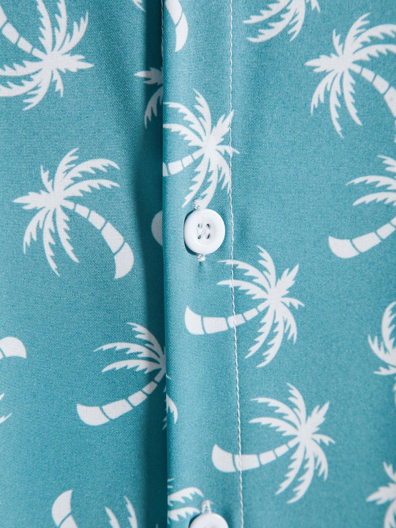 Shirt mit Kokosnussbaum-Aufdruck