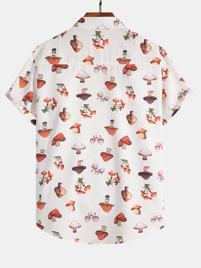 Shirt mit Pilzdruck
