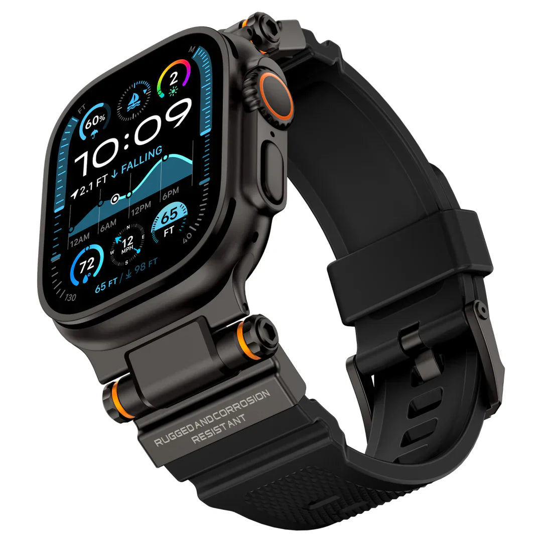 Mecha Design Silikonarmband für die Apple Watch