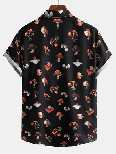 Shirt mit Pilzdruck