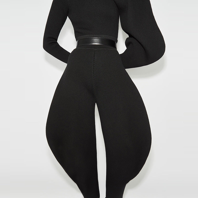 Melanie – High Waist Damenhose im Street-Hipster-Stil