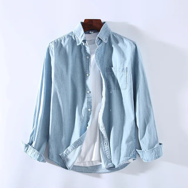 Lässiges Jeanshemd