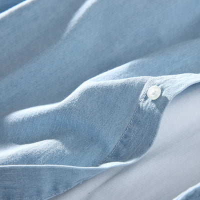 Lässiges Jeanshemd