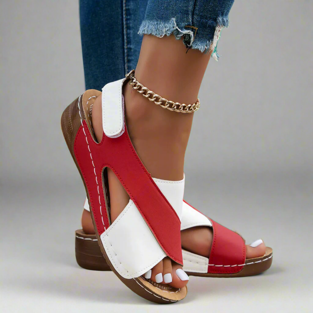 Gabriele | Handgefertigte Wedge-Sandalen aus Premium-Material
