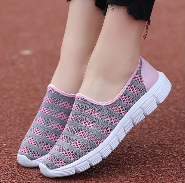 Samantha – Atmungsaktive Mesh-Ballerinas für Damen