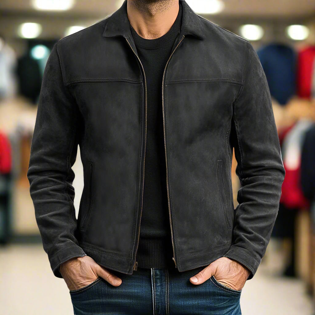 Phillip | Premium Leder-Zip-Jacke