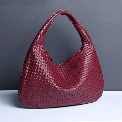 Estelle - Große handgewebte Schultertasche für Damen