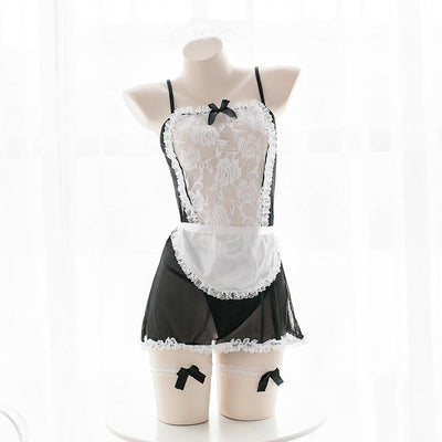 Denise – Verführerisches Spitzen-Mädchen-Outfit