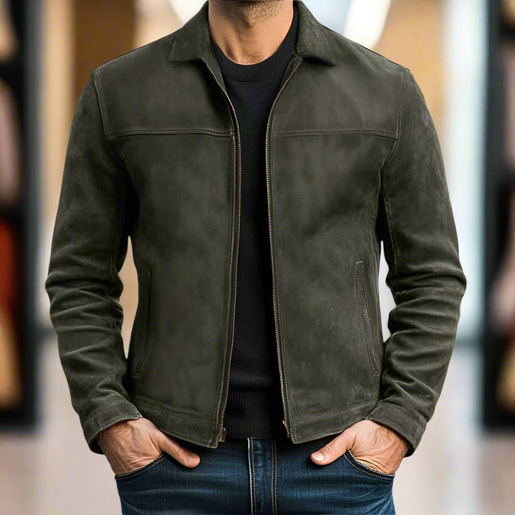Phillip | Premium Leder-Zip-Jacke