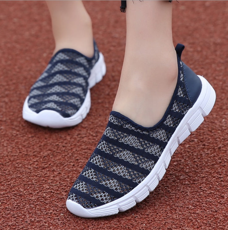 Samantha – Atmungsaktive Mesh-Ballerinas für Damen