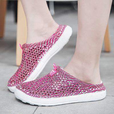 Jacqueline – Damen-Pantoletten mit Cut-Outs