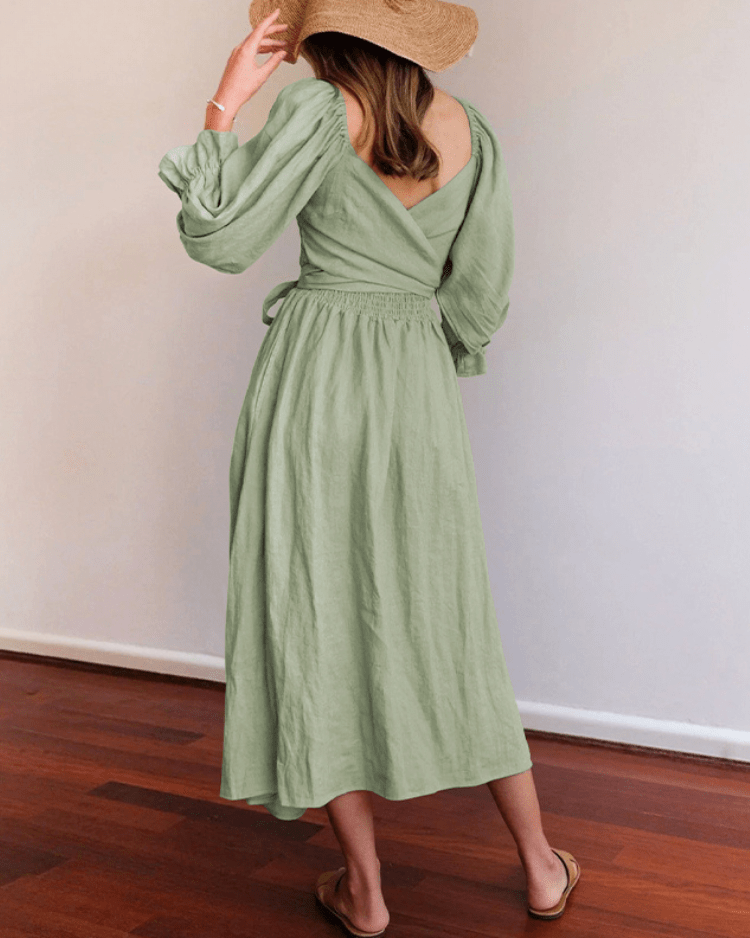 Tana | Französisches Kleid mit Rüschensleeves