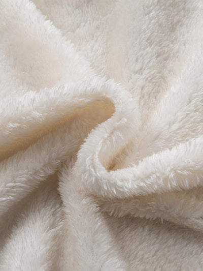 Fleecegefütterte Herren-Pufferjacke mit Wattierung