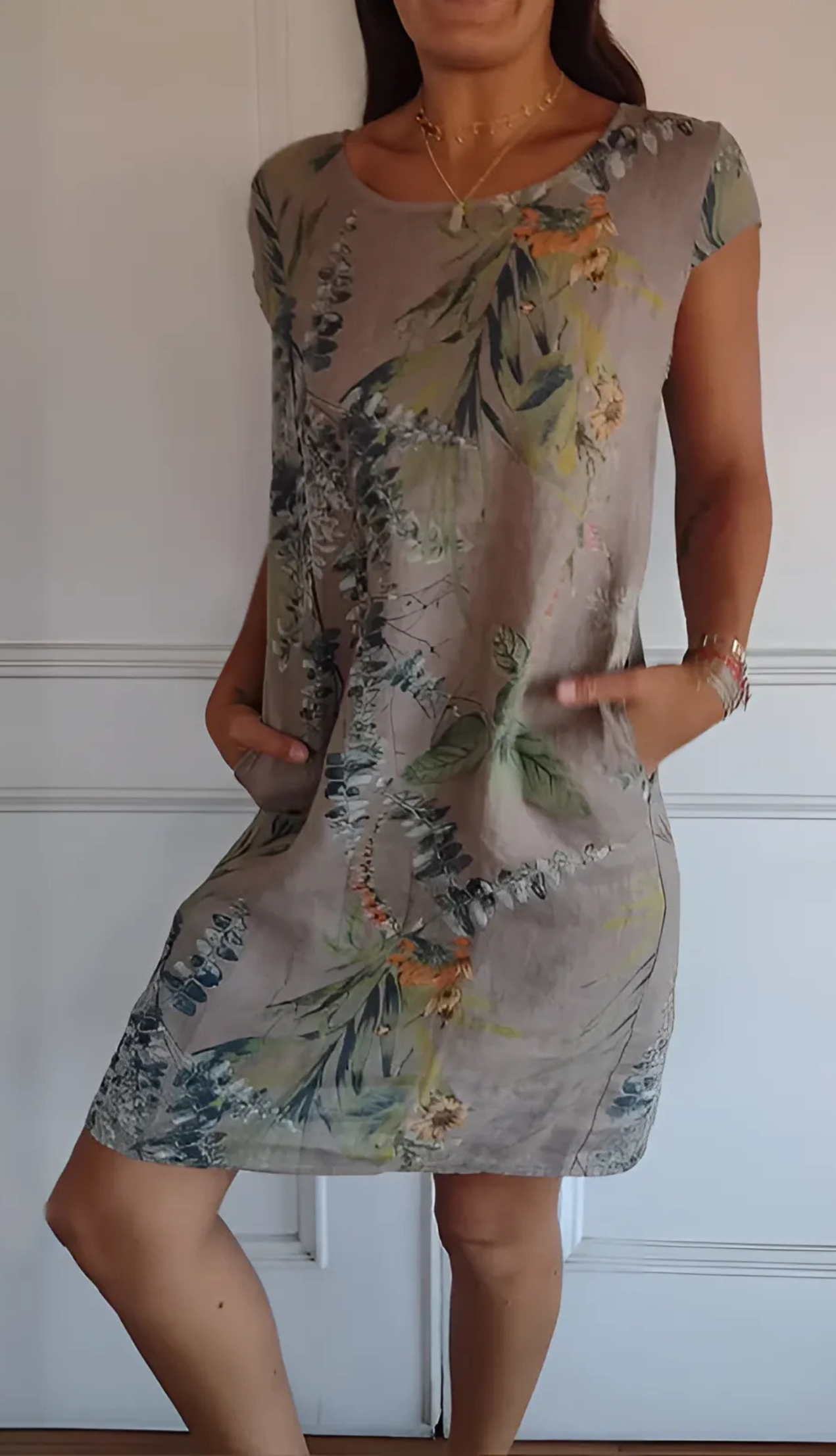 Anne | Bequemes Rundkleid