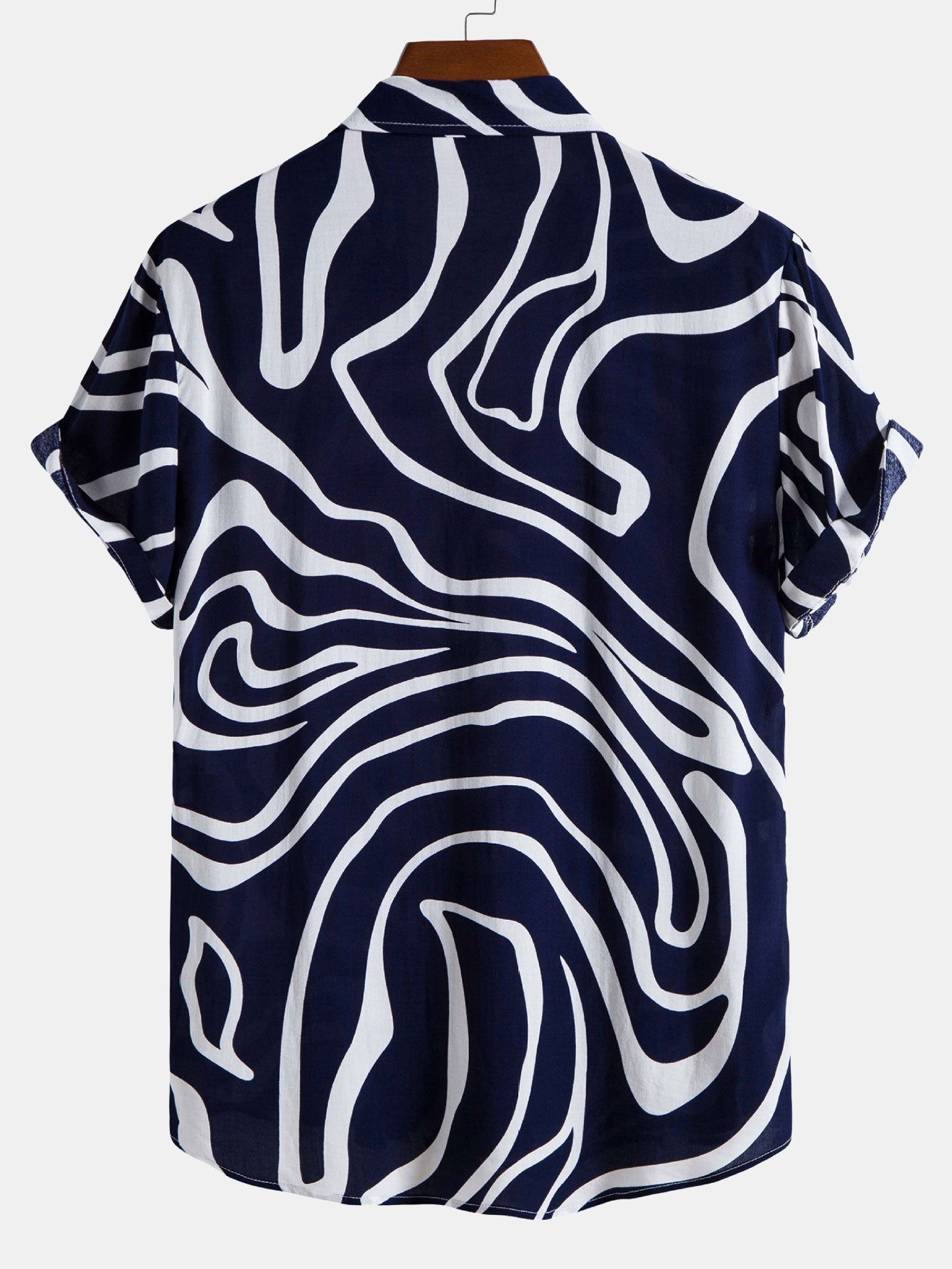 Shirt mit Wirbeldruck