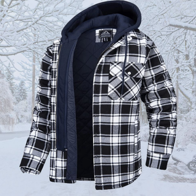 Flanellhemdjacke für Männer