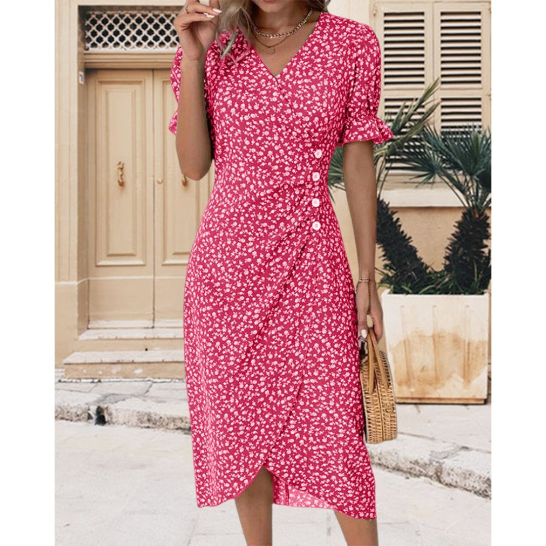 Erna® | Figurbetontes Wickelkleid