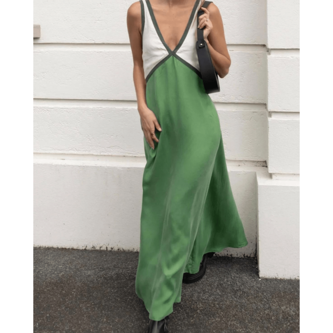 RENATA | V-AUSSCHNITT-KLEID