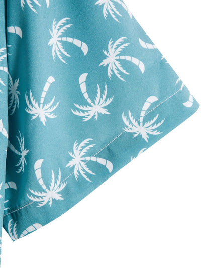 Shirt mit Kokosnussbaum-Aufdruck