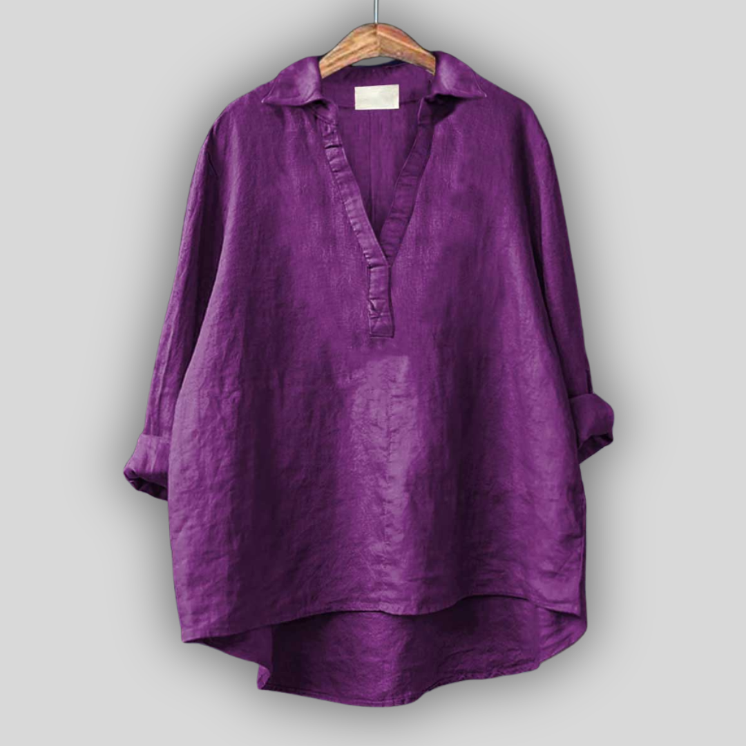 Anna - Linen Blouse