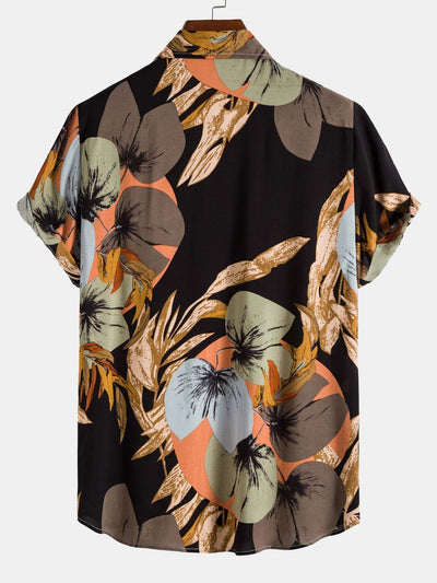 Shirt mit tropischem Druck