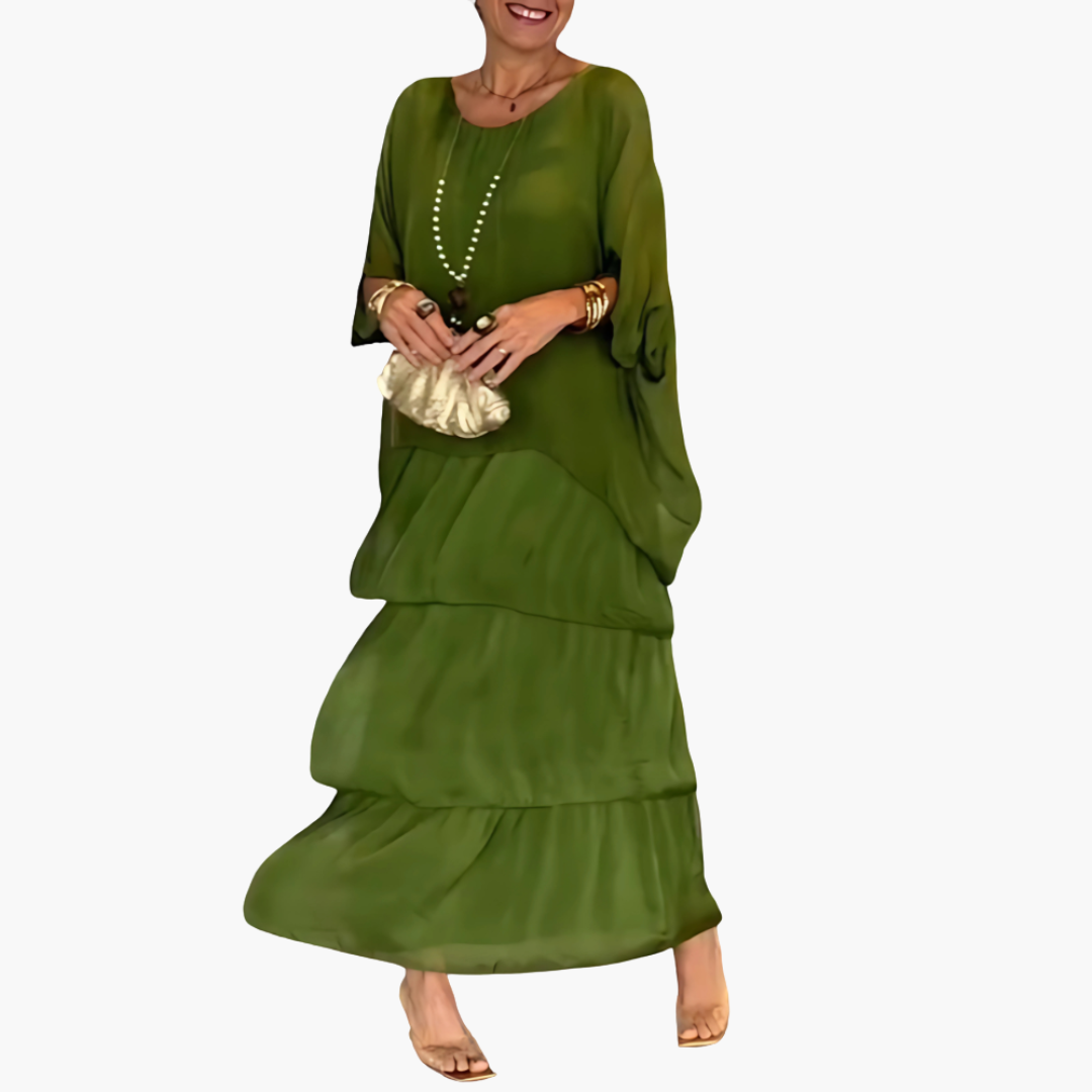 Regina | Elegantes langes Kleid