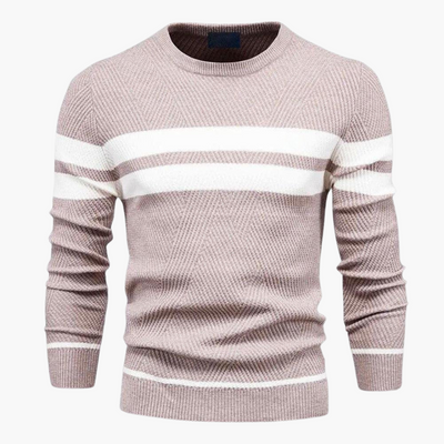Bastian | Herrenpullover mit Streifen
