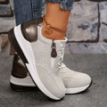 Graues Suede