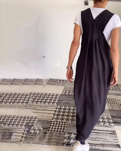 CAMILLE | Fluider ärmelloser Casual-Chic Kleid