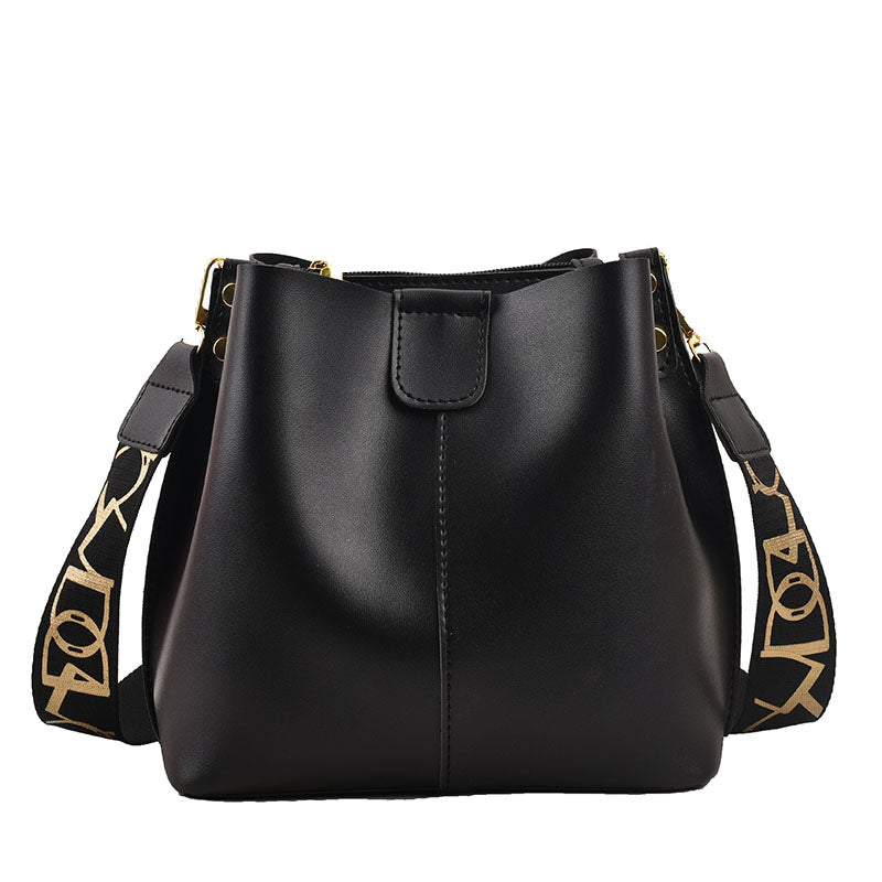 Tanya – Schlichte Bucket Bags mit breiten Schulterriemen