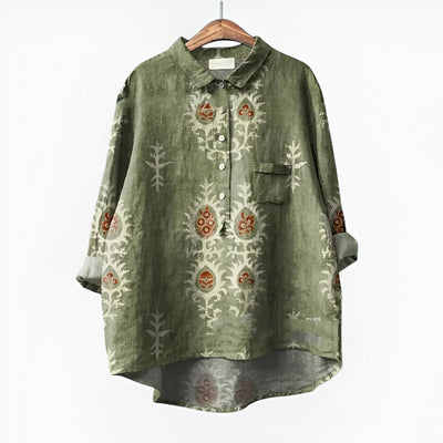Bernice™ | Elegante Bluse mit Blumenmuster