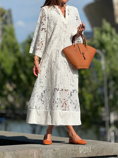 Sophie™ | Elegantes Kleid mit Bordüren