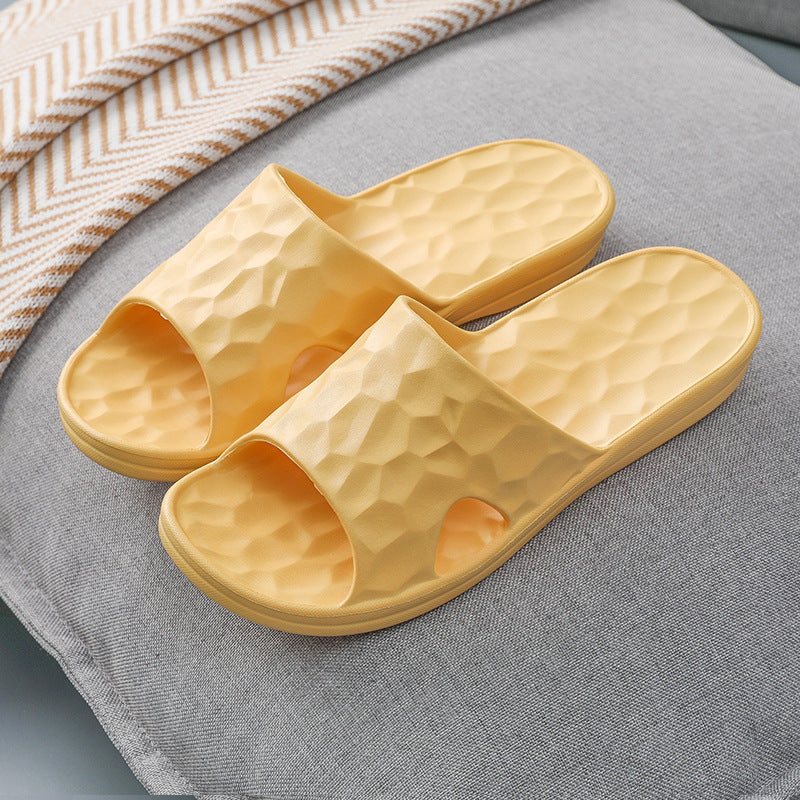 Jane – Geometrische Sommerschuhe für Zuhause und Badezimmer