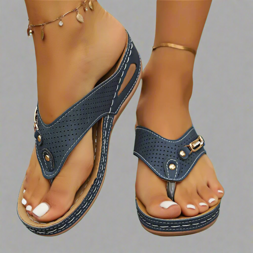 Mira | Retro-Sandalen für Damen mit Fußgewölbeunterstützung – Bequem und Stylish