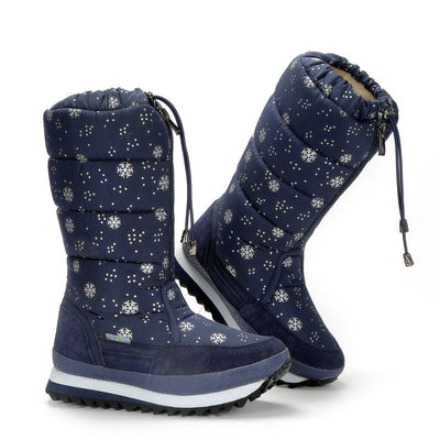 Claire – Damen Winterstiefel mit warmem Kunstfell