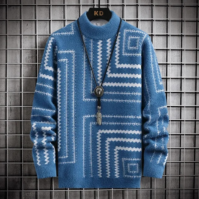 Pullover mit Rundhalsausschnitt und langen Ärmeln